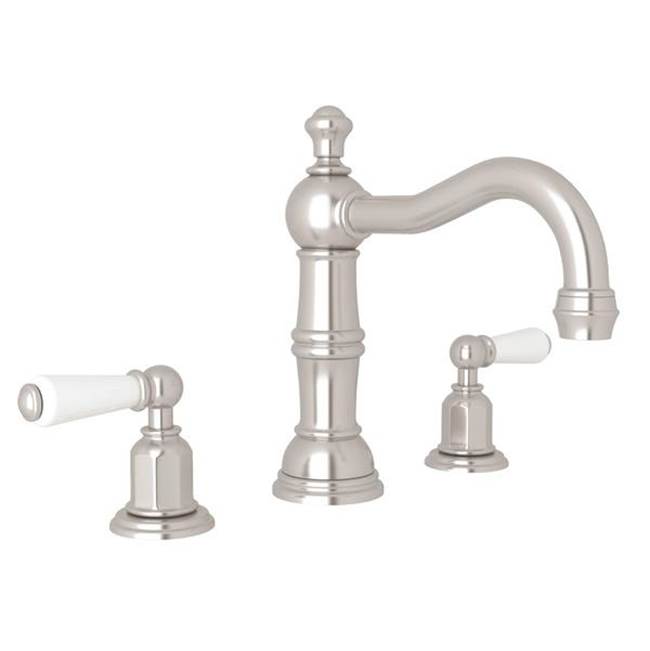 Rohl Widespread Bathroom Sink Faucets item U.3720L-STN-2