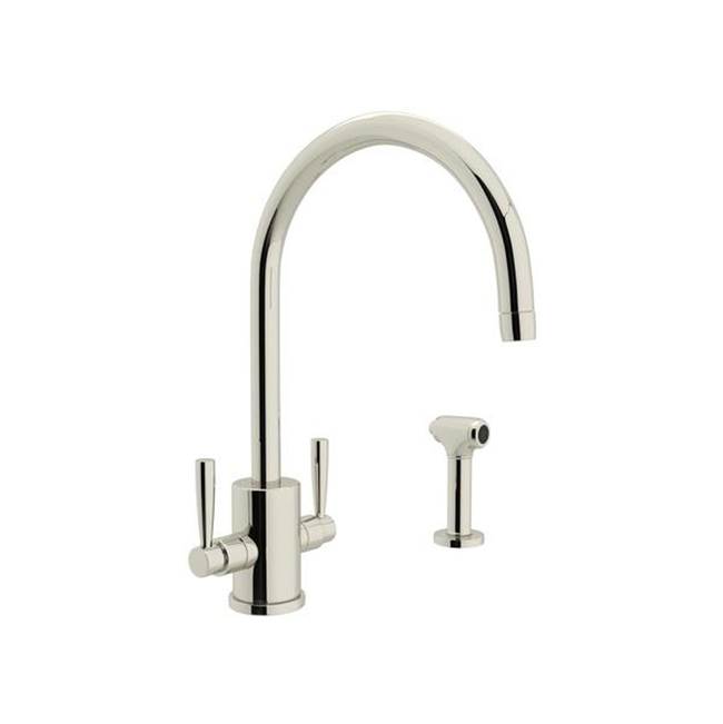 Rohl Deck Mount Kitchen Faucets item U.4312LS-PN-2