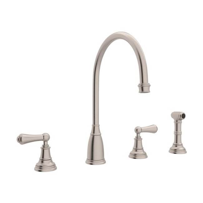 Algor Plumbing and Heating SupplyRohlGeorgian Era™ Two Handle Kitchen Faucet With Side Spray