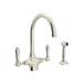 Rohl - A1676LMWSPN-2 - Deck Mount Kitchen Faucets