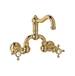 Rohl - A1418XMIB-2 - Wall Mounted Bathroom Sink Faucets
