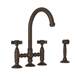 Rohl - A1461XWSTCB-2 - Bridge Kitchen Faucets