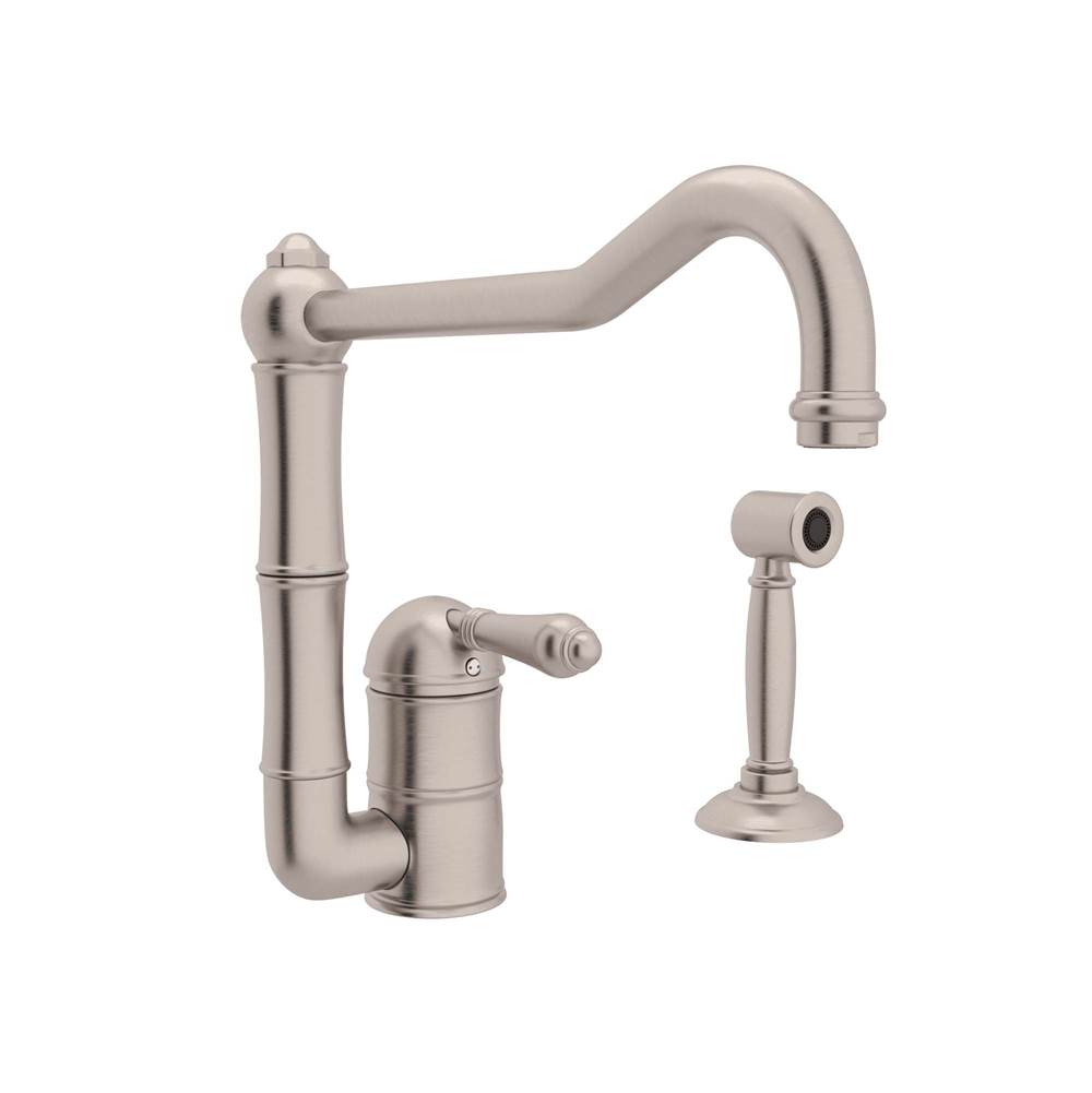Algor Plumbing and Heating SupplyRohlAcqui® Extended Spout Kitchen Faucet With Side Spray
