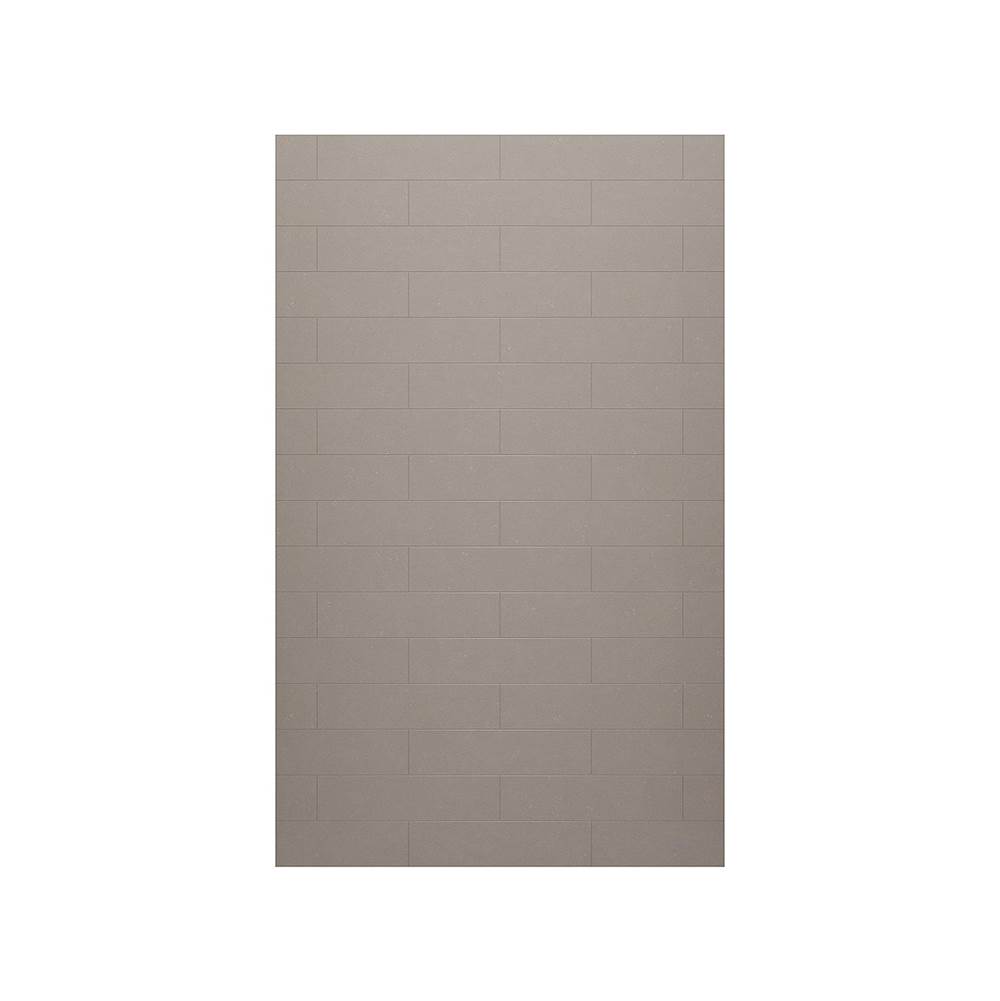 Algor Plumbing and Heating SupplySwanMSMK-7236-1 36 x 72 Swanstone® Modern Subway Tile Glue up Bathtub and Shower Single Wall Panel in Clay