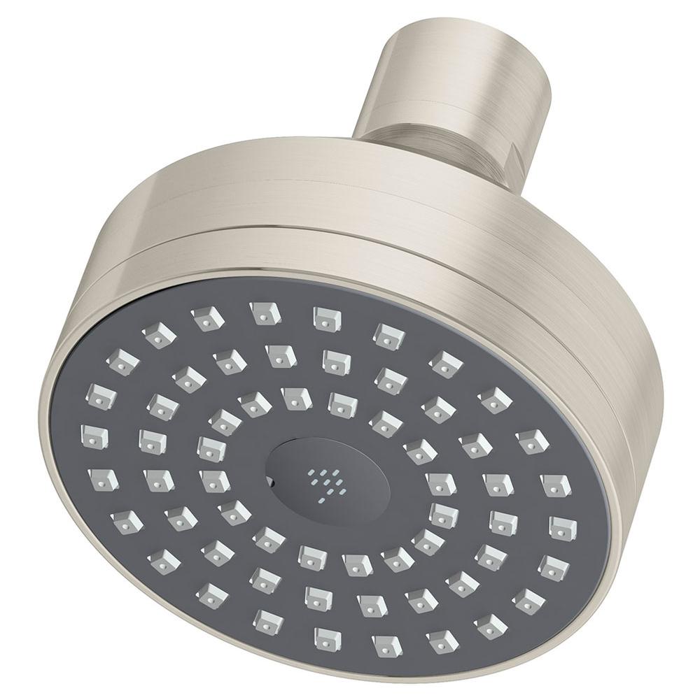 Algor Plumbing and Heating SupplySymmonsDuro 1-Spray 3 in. Fixed Showerhead in Satin Nickel (1.5 GPM)