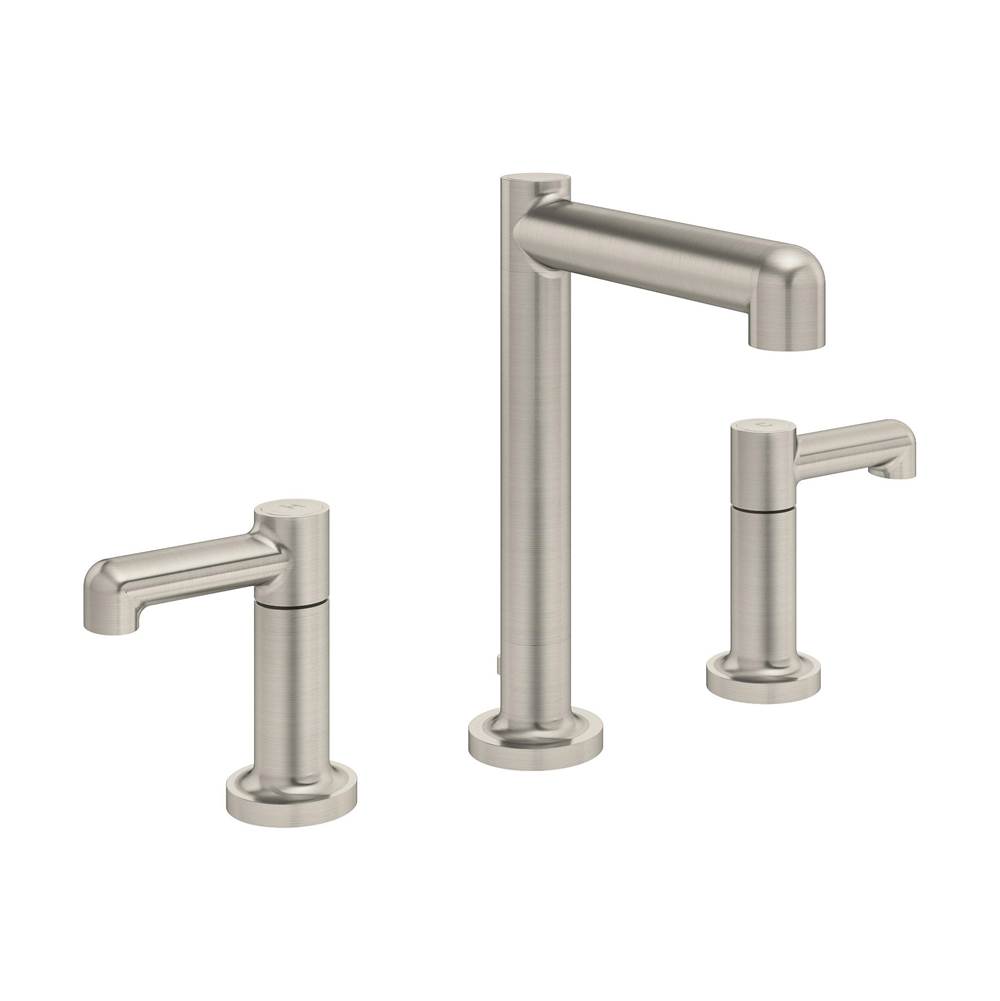 Algor Plumbing and Heating SupplySymmonsMuseo Widespread 2-Handle Bathroom Faucet with Drain Assembly in Satin Nickel (1.0 GPM)