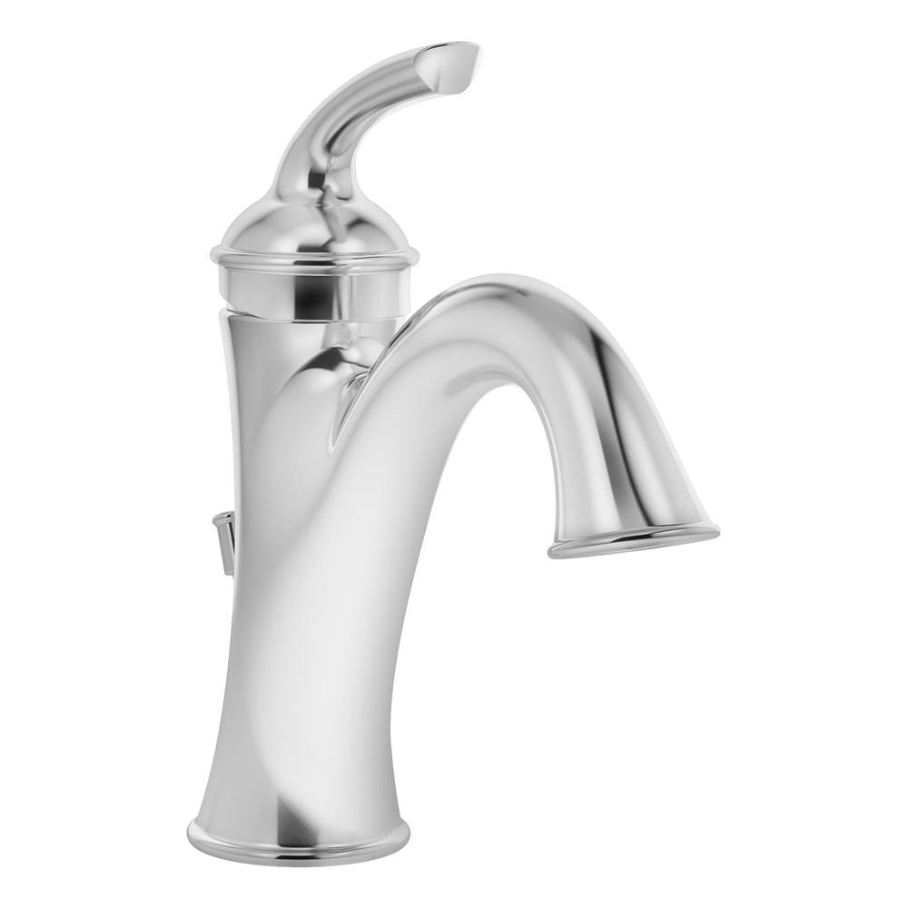 Algor Plumbing and Heating SupplySymmonsElm Single Hole Single-Handle Bathroom Faucet with Drain Assembly in Polished Chrome (1.0 GPM)