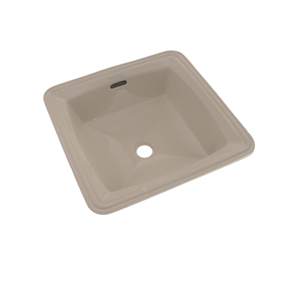 Algor Plumbing and Heating SupplyTOTOToto® Connelly™ Square Undermount Bathroom Sink With Cefiontect, Bone