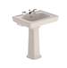 Toto - LPT530.4N#12 - Complete Pedestal Bathroom Sinks