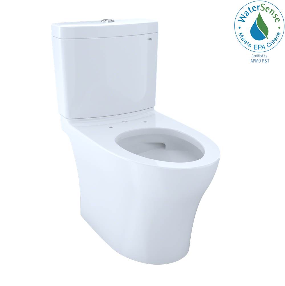 Algor Plumbing and Heating SupplyTOTOAquia IV Two-Piece Elongated Dual Flush 1.28 and 0.8 GPF Skirted Toilet with CEFIONTECT, Cotton White