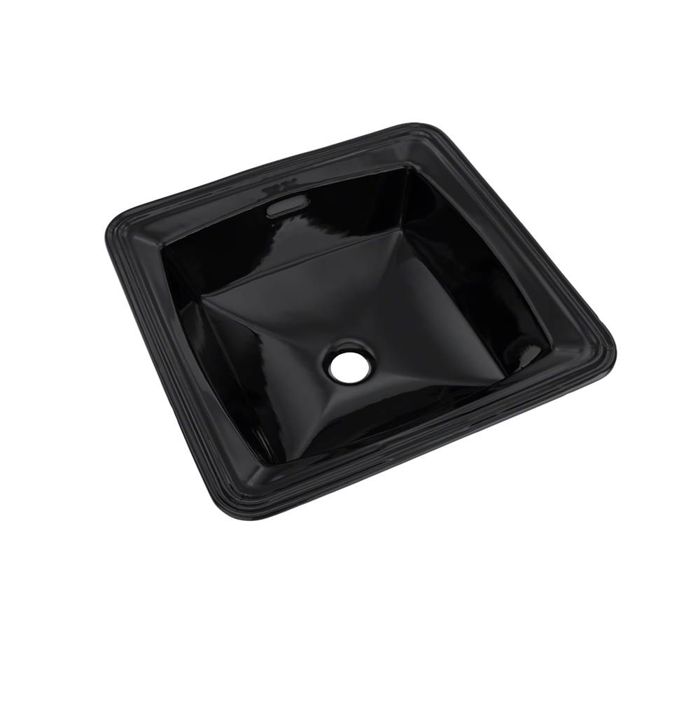 Algor Plumbing and Heating SupplyTOTOToto® Connelly™ Square Undermount Bathroom Sink, Ebony