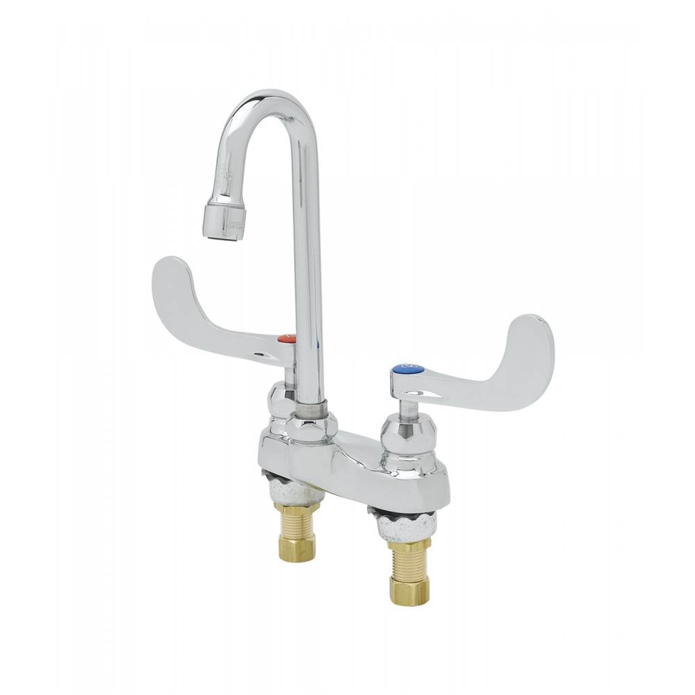 T&S Brass Centerset Bathroom Sink Faucets item B-0892-CR-LF05