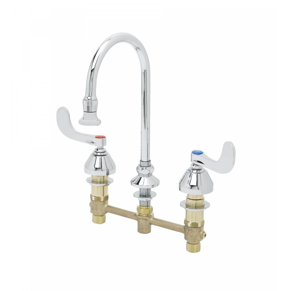 T&S Brass Widespread Bathroom Sink Faucets item B-2866-04-QT