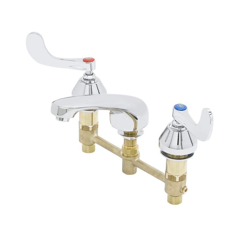 T&S Brass Widespread Bathroom Sink Faucets item B-2990-WH4-VF22