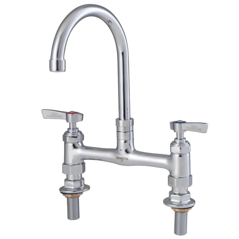 Algor Plumbing and Heating SupplyWatts8 In Lead Free Deck Mount Faucet With 9 In Gooseneck Spout