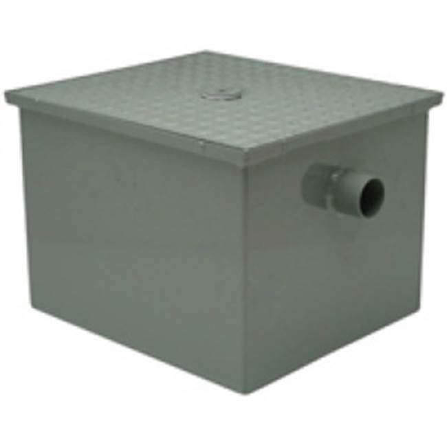 Algor Plumbing and Heating SupplyZurn IndustriesGT2700 4'' No-Hub Grease Trap with Flow Control, 50 GPM