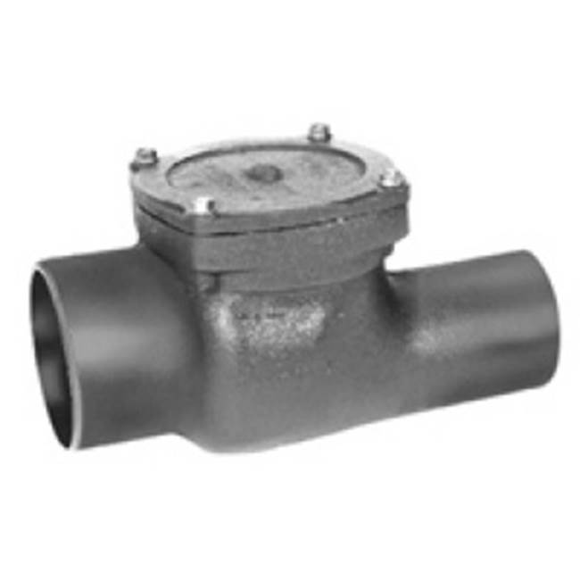 Algor Plumbing and Heating SupplyZurn IndustriesZ1090 Cast Iron Flap/ Type Backwater Valve with 4'' No-Hub Inlet and Outlet