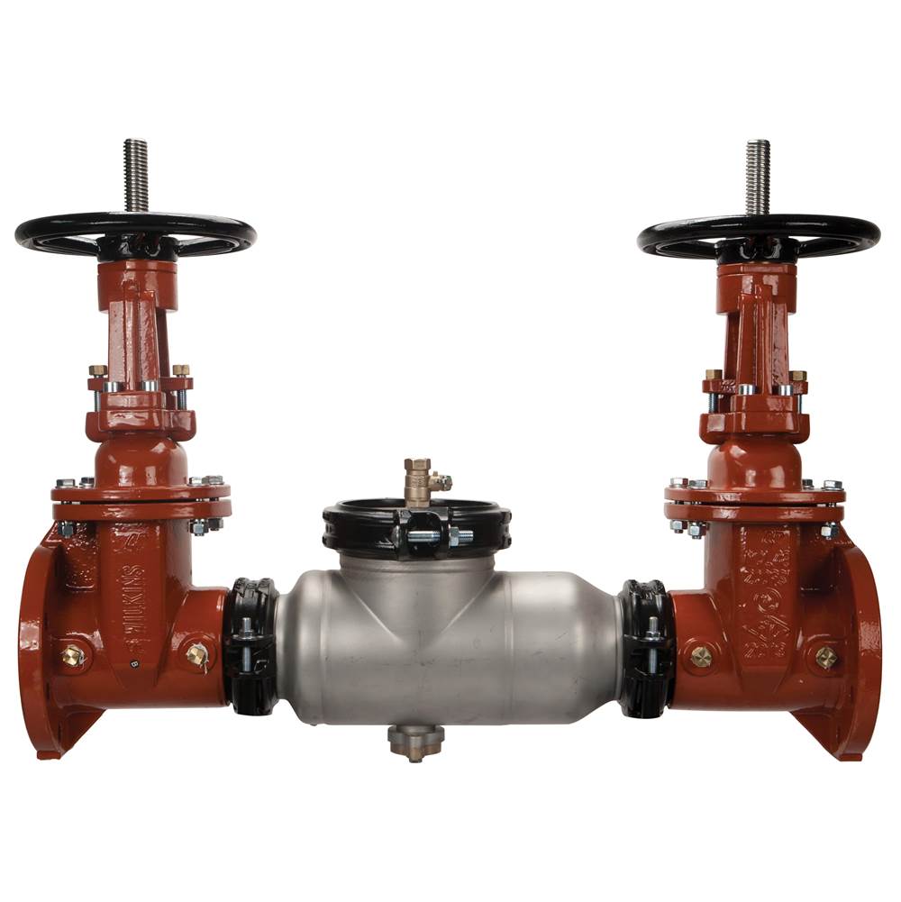 Algor Plumbing and Heating SupplyZurn Industries4'' 350Ast Double Check Backflow Preventer With Grooved End Butterfly Gate Valves